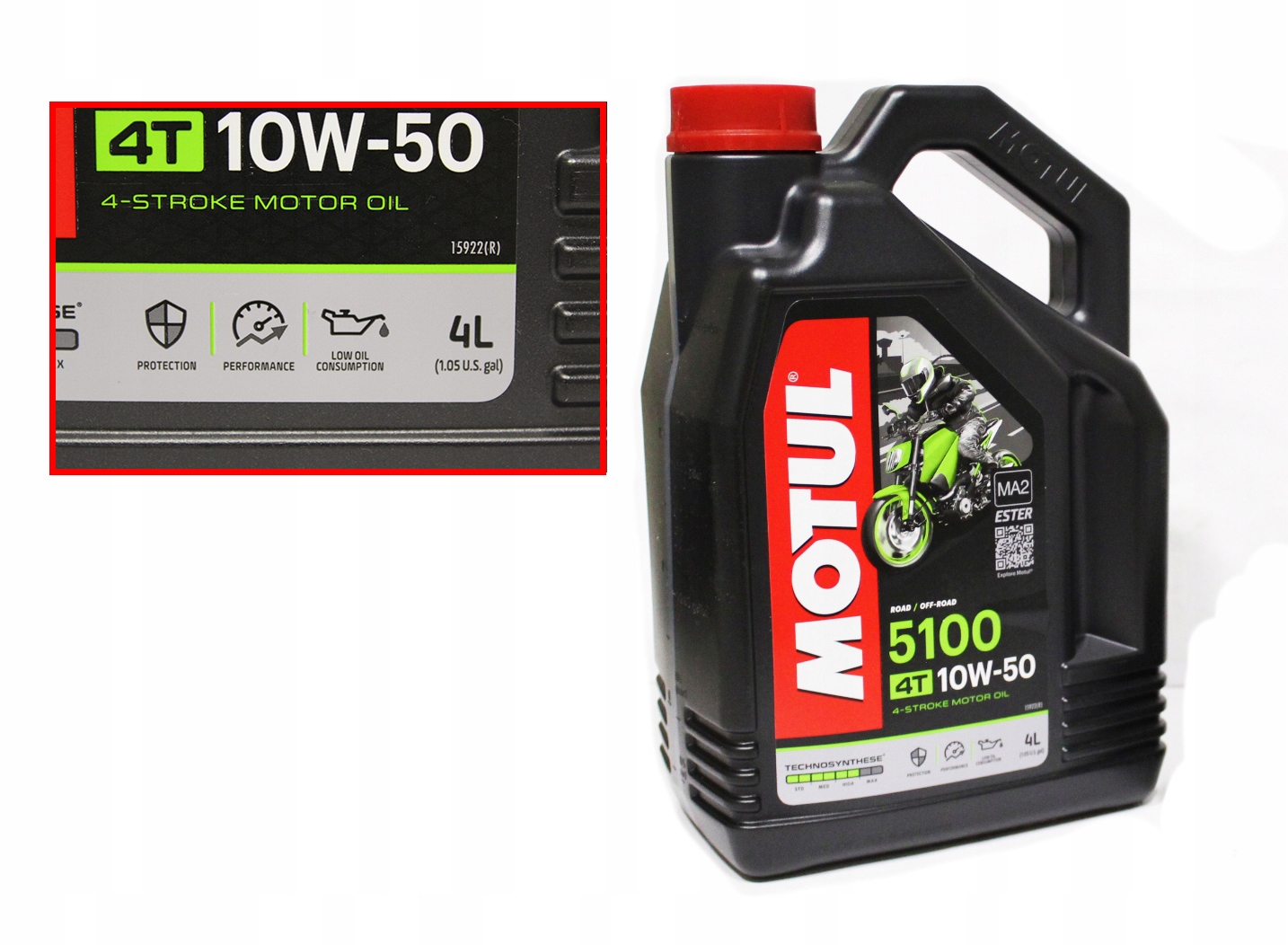 OLEJ MOTUL 5100 4L 10W50 + FILTR GRATIS MOTO CROSS Producent Motul