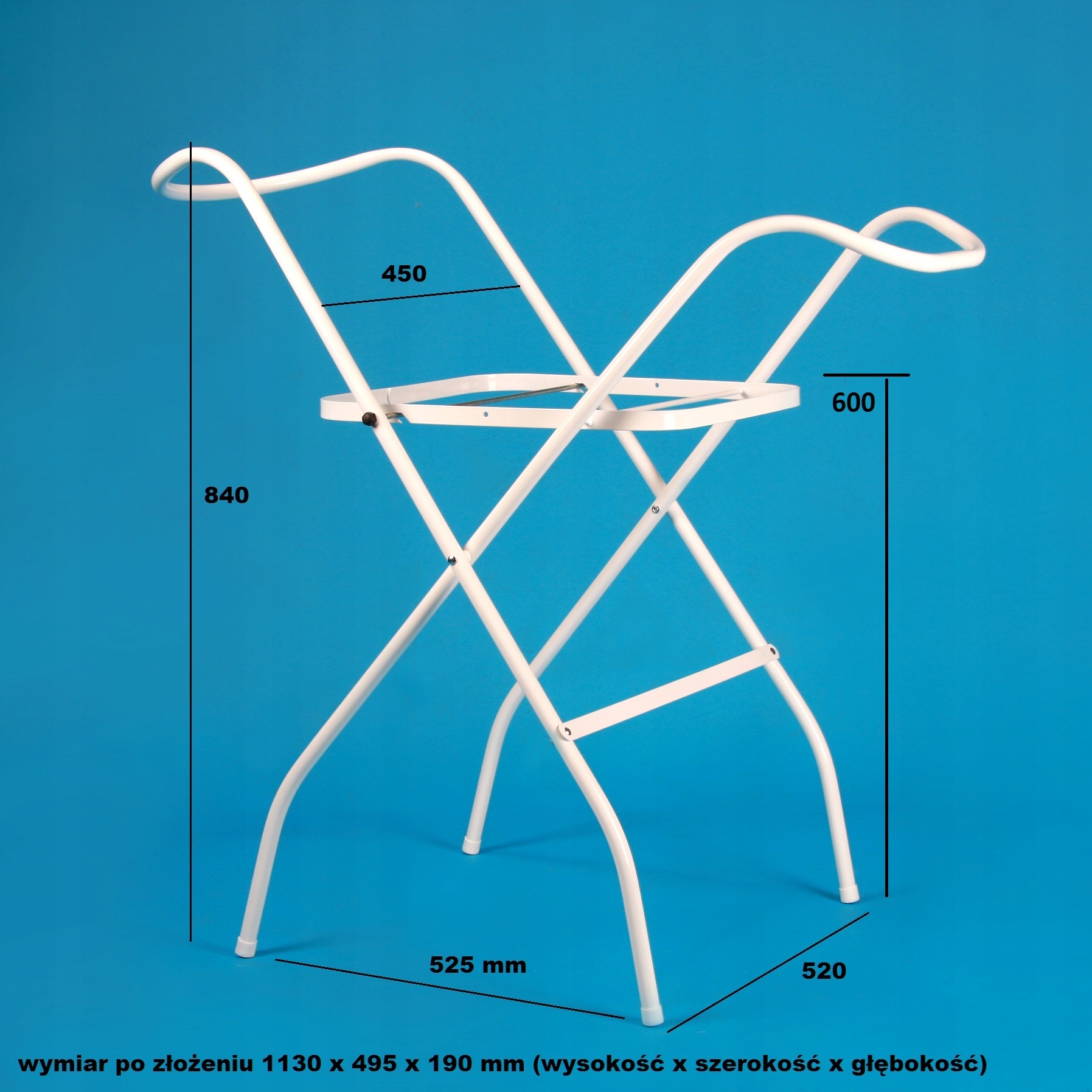 WANIENKA WANNA DLA NIEMOWLĄT 100cm RÓŻOWA + STOJAK PODSTAWKA STELAŻ Materiał tworzywa sztuczne