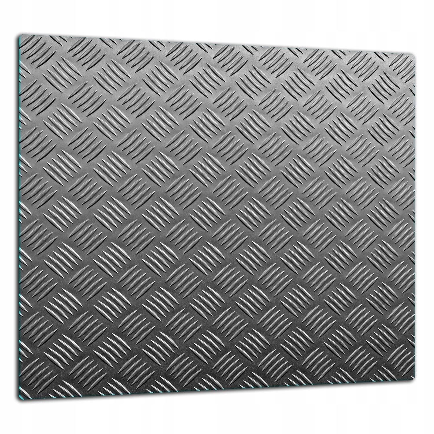 Skleněná Ochranná Deska Panel Lepidlo 65x60 Šedá Tvrzené sklo 7v1