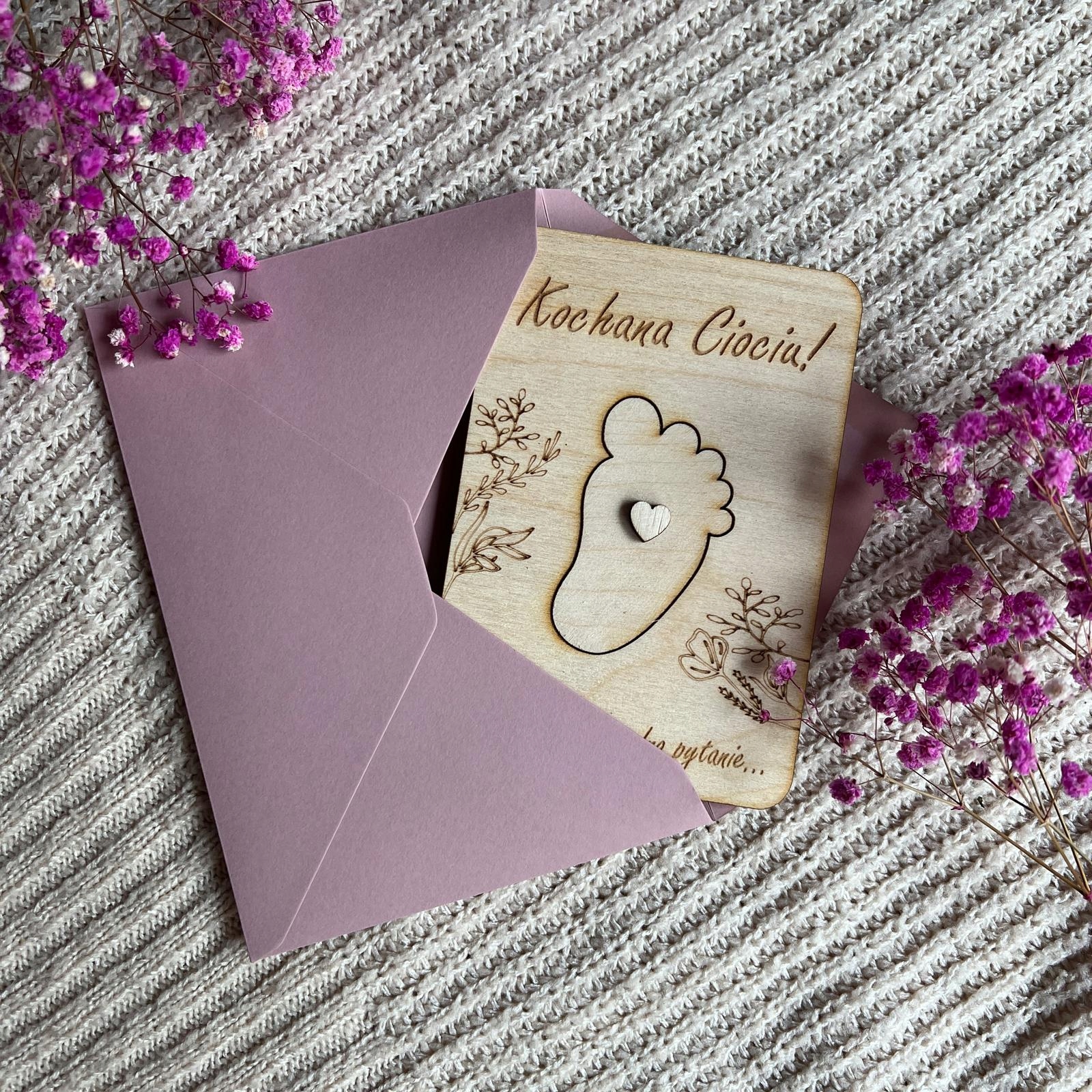 Ciociu CZY ZOSTANIESZ MOJĄ CHRZESTNĄ CHRZESTNYM Prośba do Chrzestnych Kolor dominujący brązowy