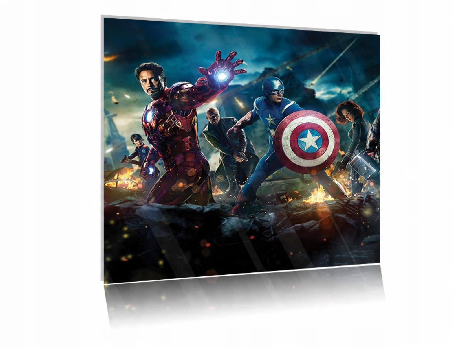 

Obraz szklany na szkle Avengers 01 30x30