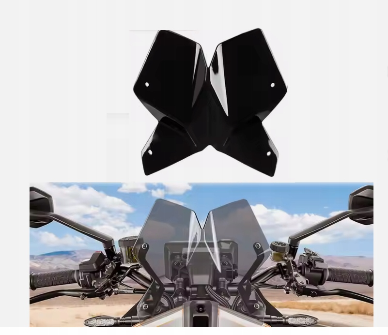 TopX SZYBA AKCESORYJNA KTM 1290 SUPER DUKE R 20 21 OWIEWKA HIT