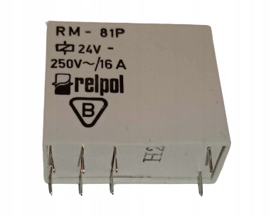 Przekaźnik RM-81P RELPOL 24VDC 16A