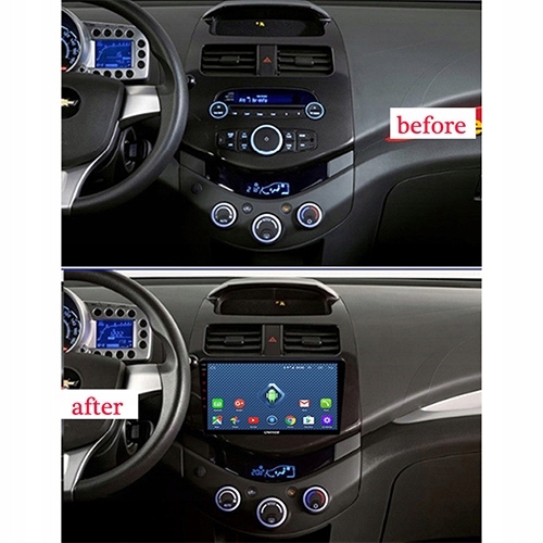 RADIO NAWIGACJA GPS CHEVROLET SPARK 09-15 ANDROID Stan opakowania oryginalne
