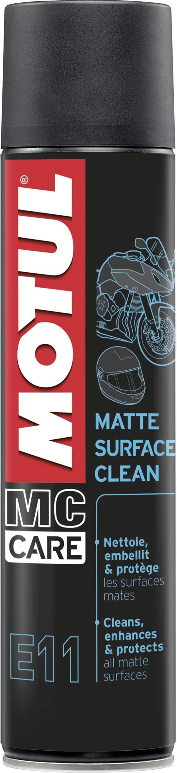 Spray Do Czyszczenia Matowych Powierzchni Motul E11 Matte Clean 400ml