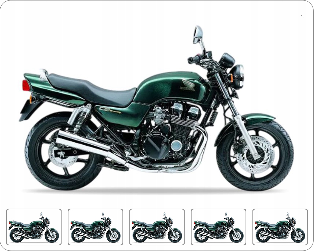 Samolepky Juula Pro Honda Cb 750 Seven Fifty 1996-1998 Zelená G142