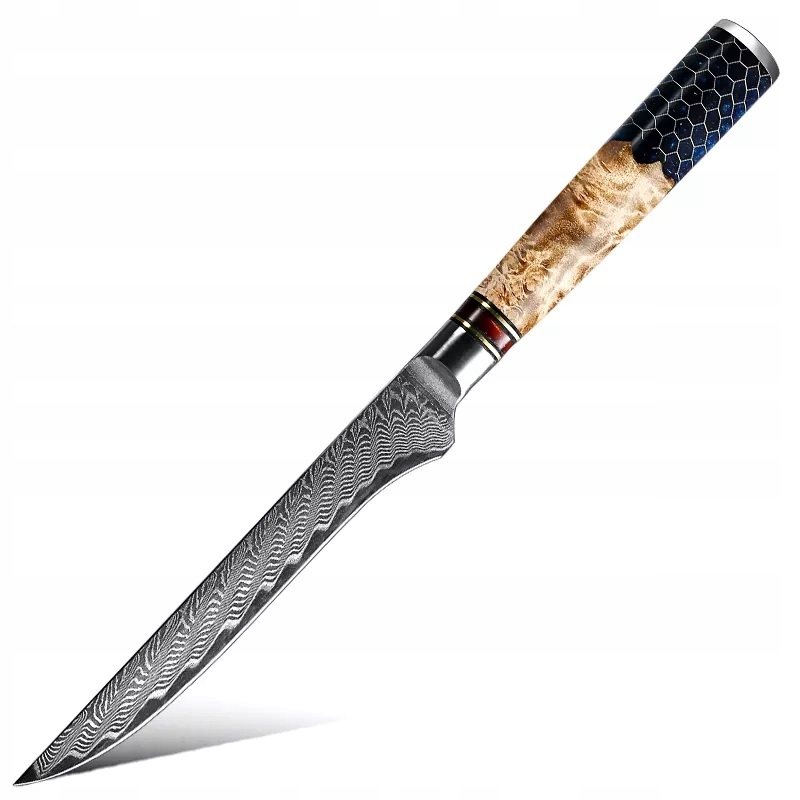 Damaškový kuchynský nôž Ho 21777 Boning KP-21777
