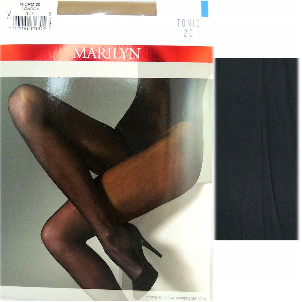 

Marilyn Tonic 20 R1/2 modne rajstopy micro fumo