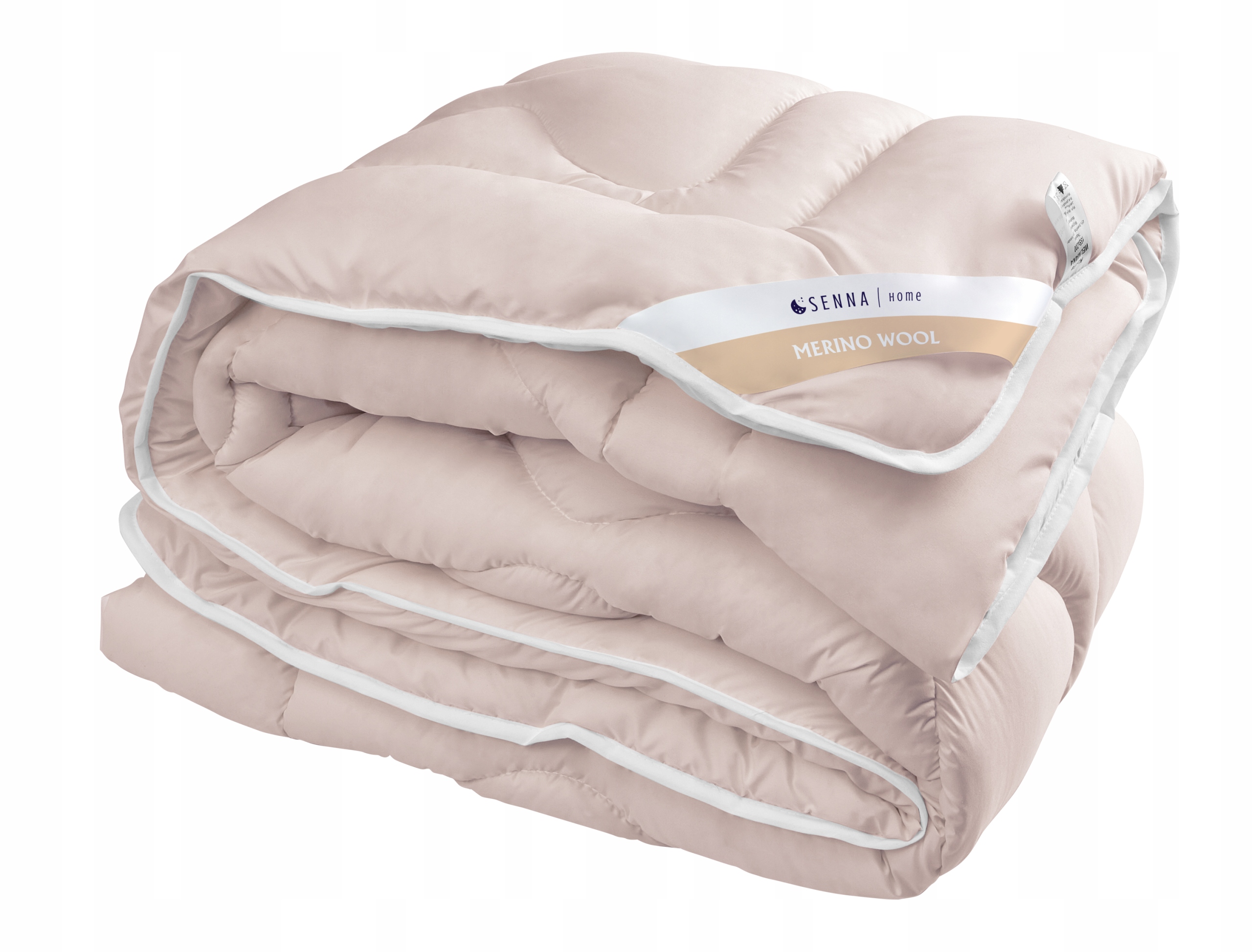 Vlněná přikrývka 155x200 Merino Wool růžová 100% přírodní ovčí vlna
