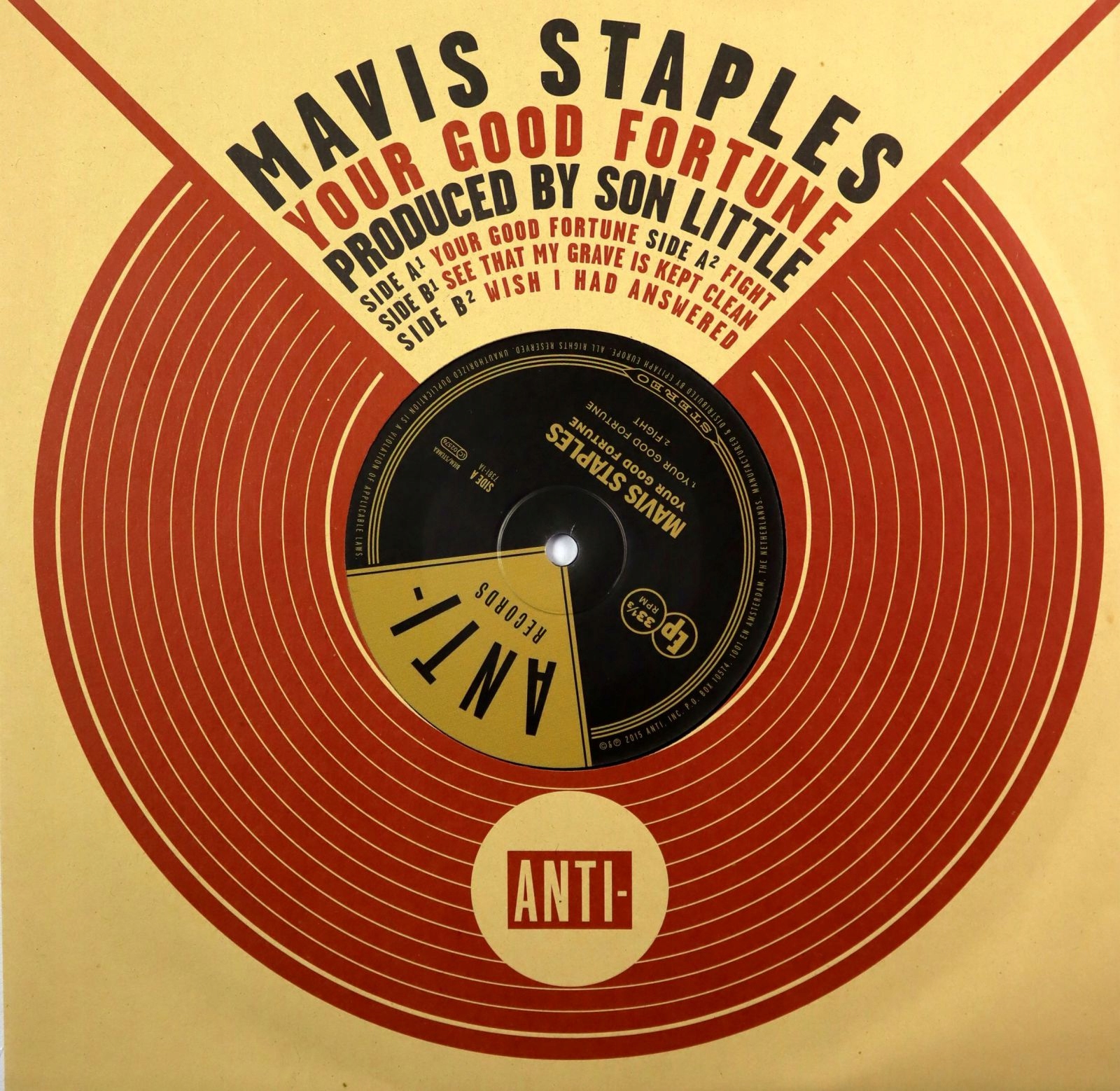 

Mavis Staples: Your Good Fortune [winyl]