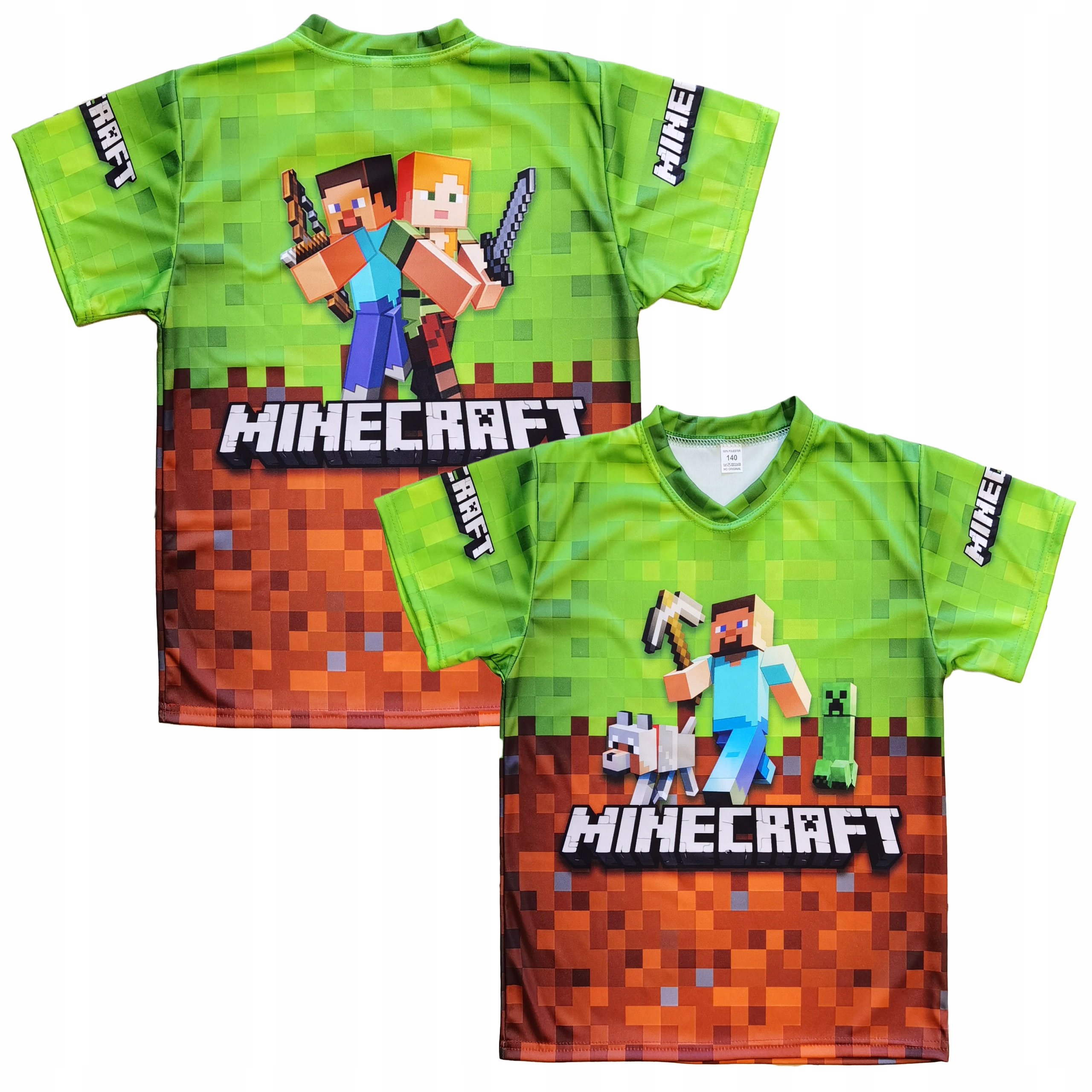 

Koszulka Gra Minecraft T-shirt Rozmiar 128 cm