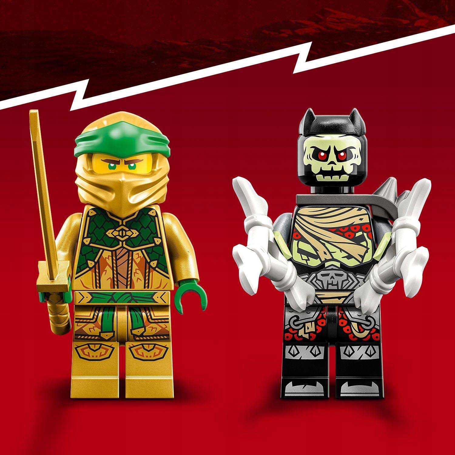 ZESTAW LEGO NINJAGO 2w1 Starcie Lloyda z Mechem EVO Mech skielet BITWA Broń Numer produktu 7178121