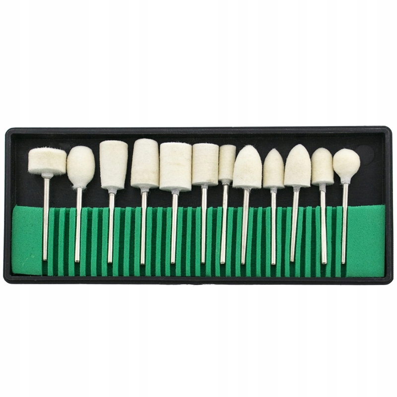 

Frezy Polerskie zestaw 12 szt filcowe polerka