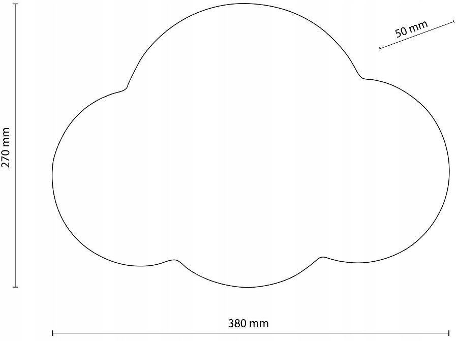 Kinkiet CLOUD 2xG9 różowa chmurka do pokoju dziecięcego 4967 TK Lighting Kolor dominujący róże i fiolety