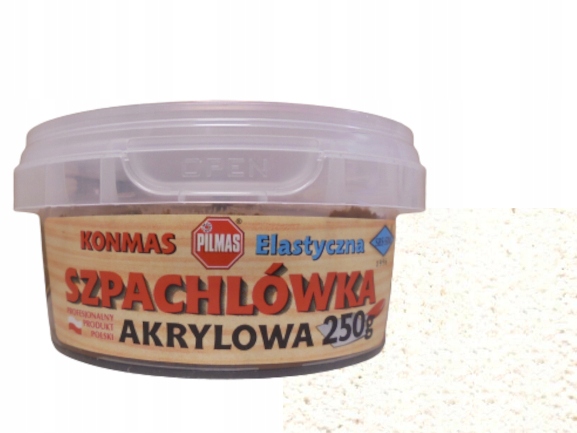 

Szpachlówka Akrylowa Elastyczna Konmas 250g Biała