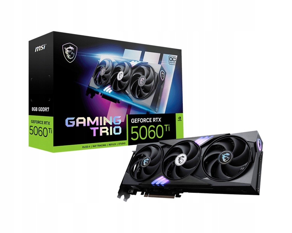 Grafická karta Msi Geforce Rtx 5060 Ti Gaming Trio 8 Gb