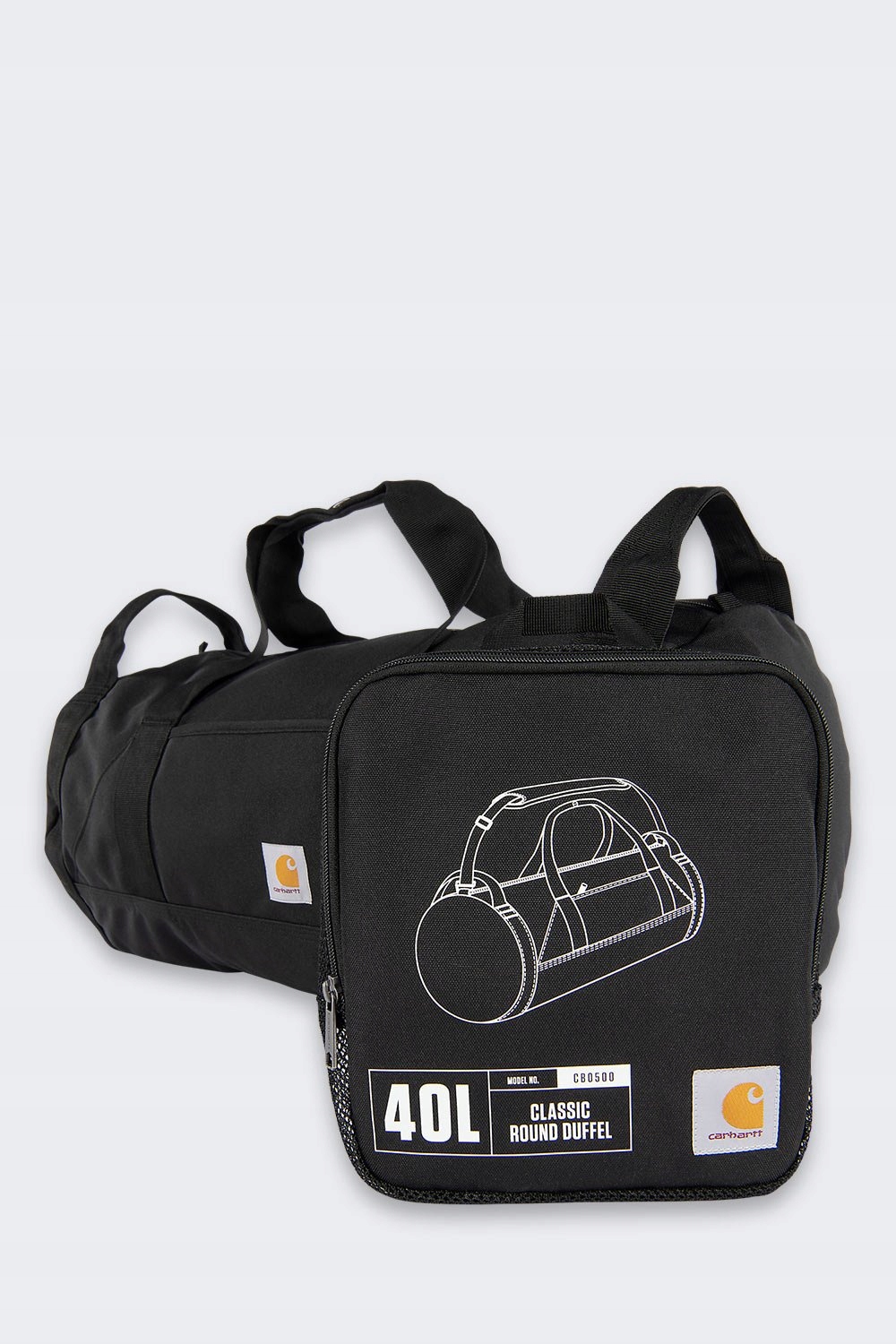 Sportovní taška Carhartt Classic Duffel 40 L Black