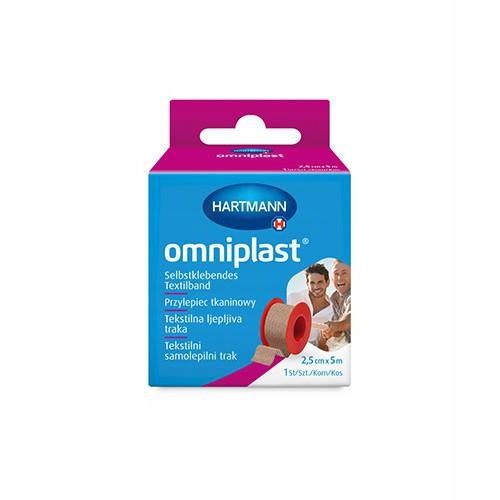 

Omniplast Przylepiec 2,5cm x5m, 1szt.