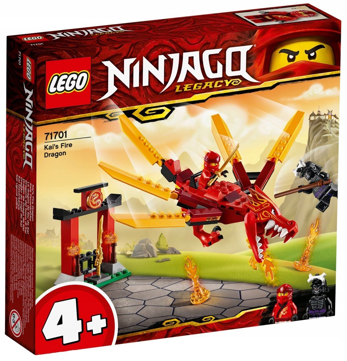 

Lego Ninjago 71701 Smok Ognia Kaia Nowe