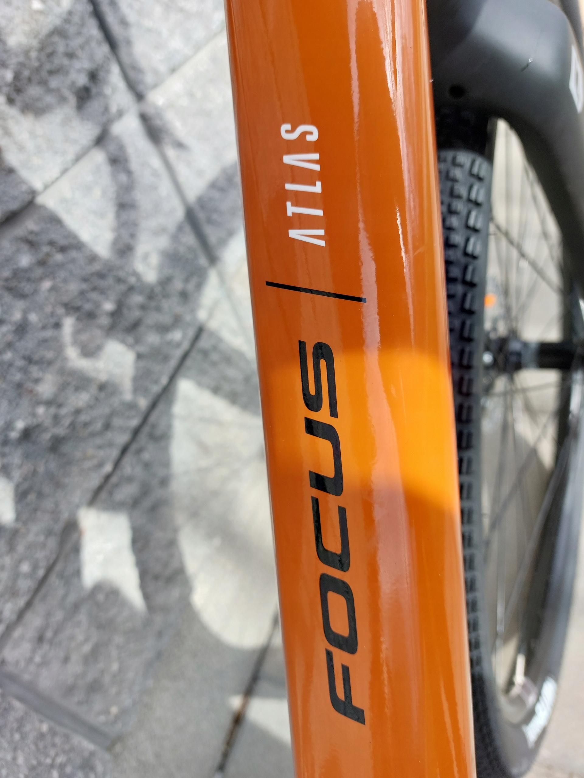 Rower FOCUS ATLAS 6.7 L57 (180-188cm) Orange ! Model Atlas