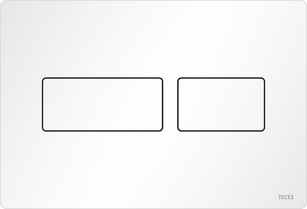 Tece Solid Przycisk spłukujący metal biały 9240433