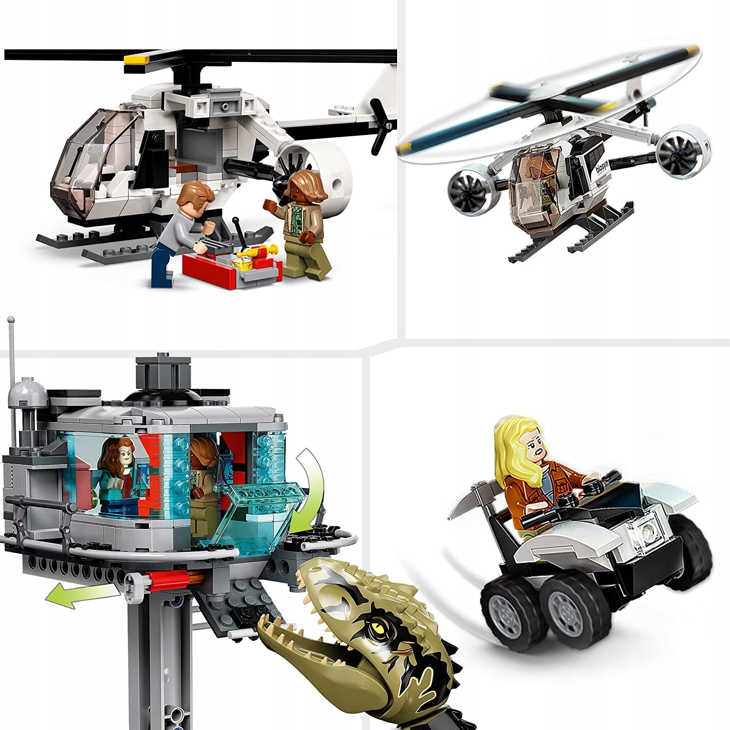 LEGO 76949 Jurassic World - Atak giganotozaura i terizinozaura Marka LEGO