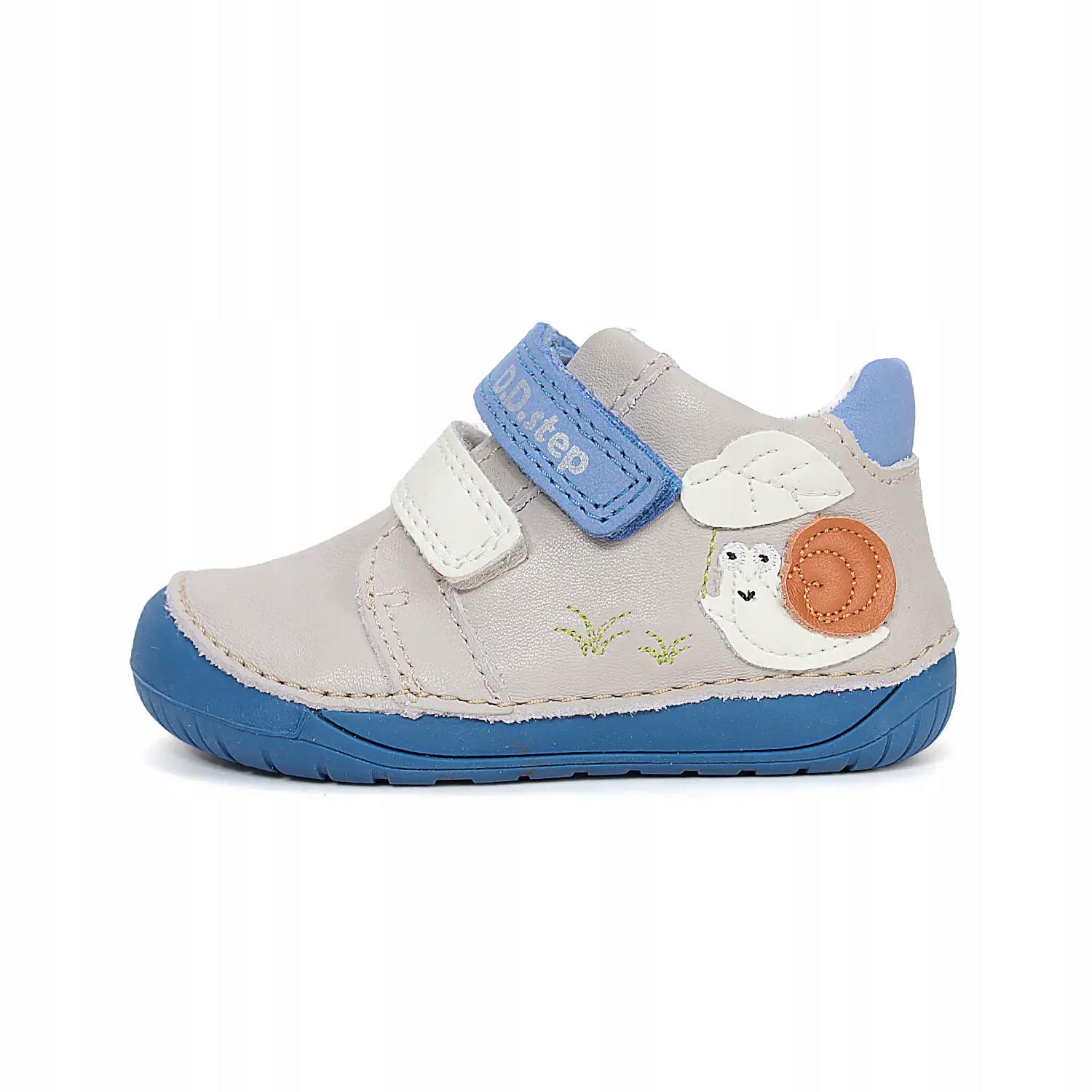 Półbuty skórzane barefoot D.D. Step S070-61995 Cream 24