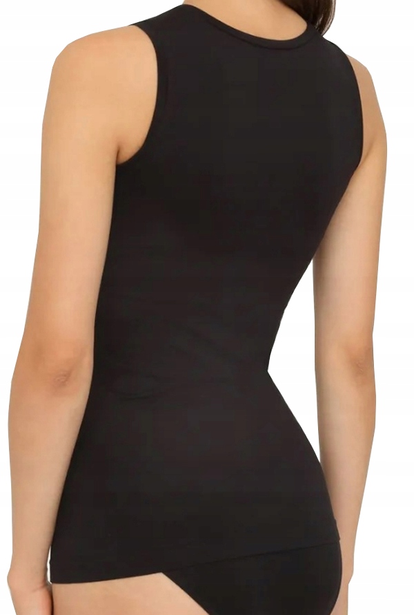 GATTA KOSZULKA VEST GRUBE RAMIĄCZKA CZARNA S Model Vest