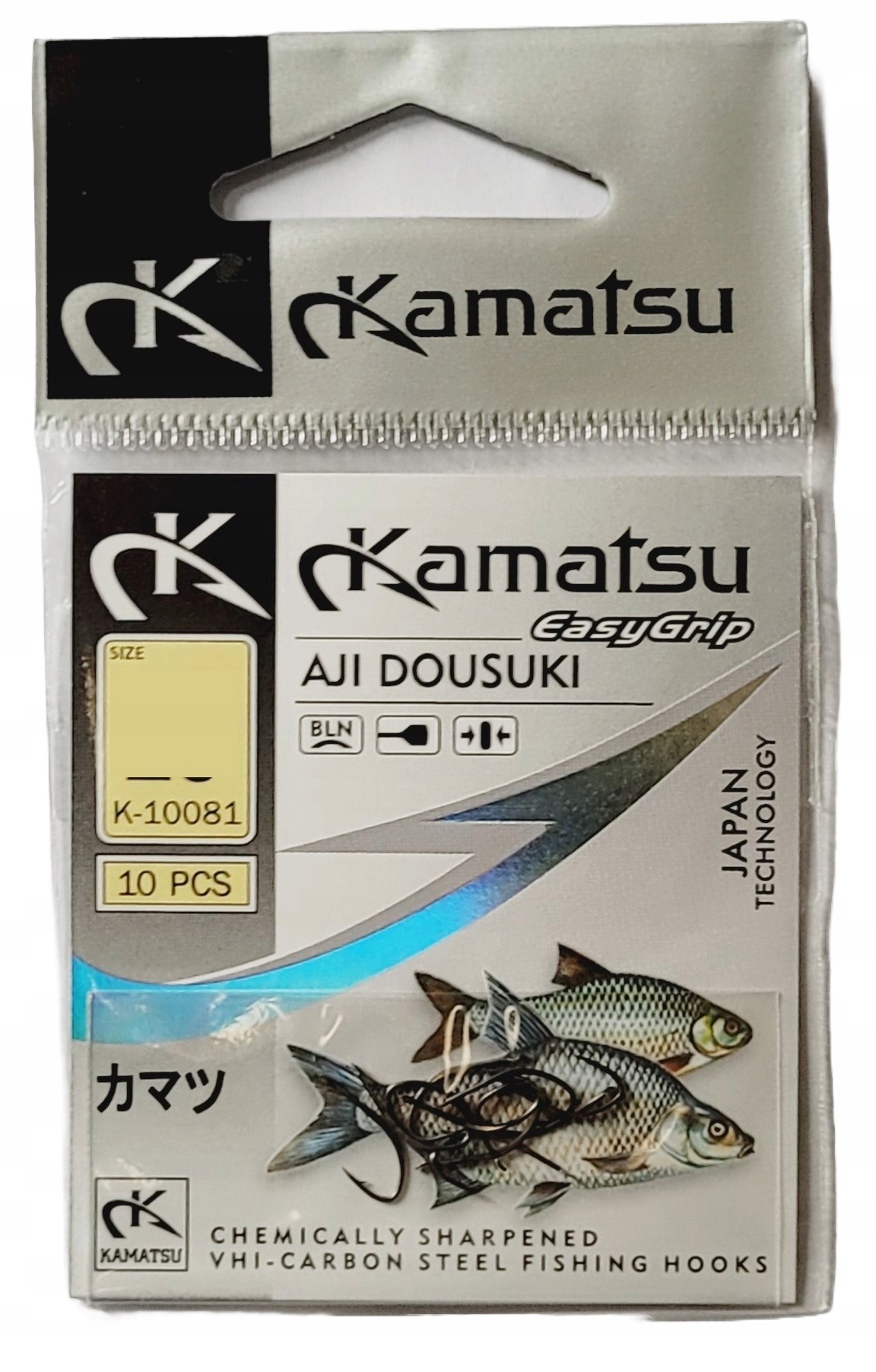 Haczyki Kamatsu Aji Dousuki Nr.12 czarne 10szt