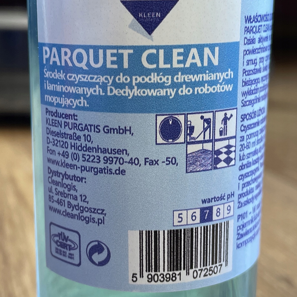 Płyny do Robotów mopujących odkurzaczy myjących podłogi uniwersalny zestaw Rodzaj mycie podłóg