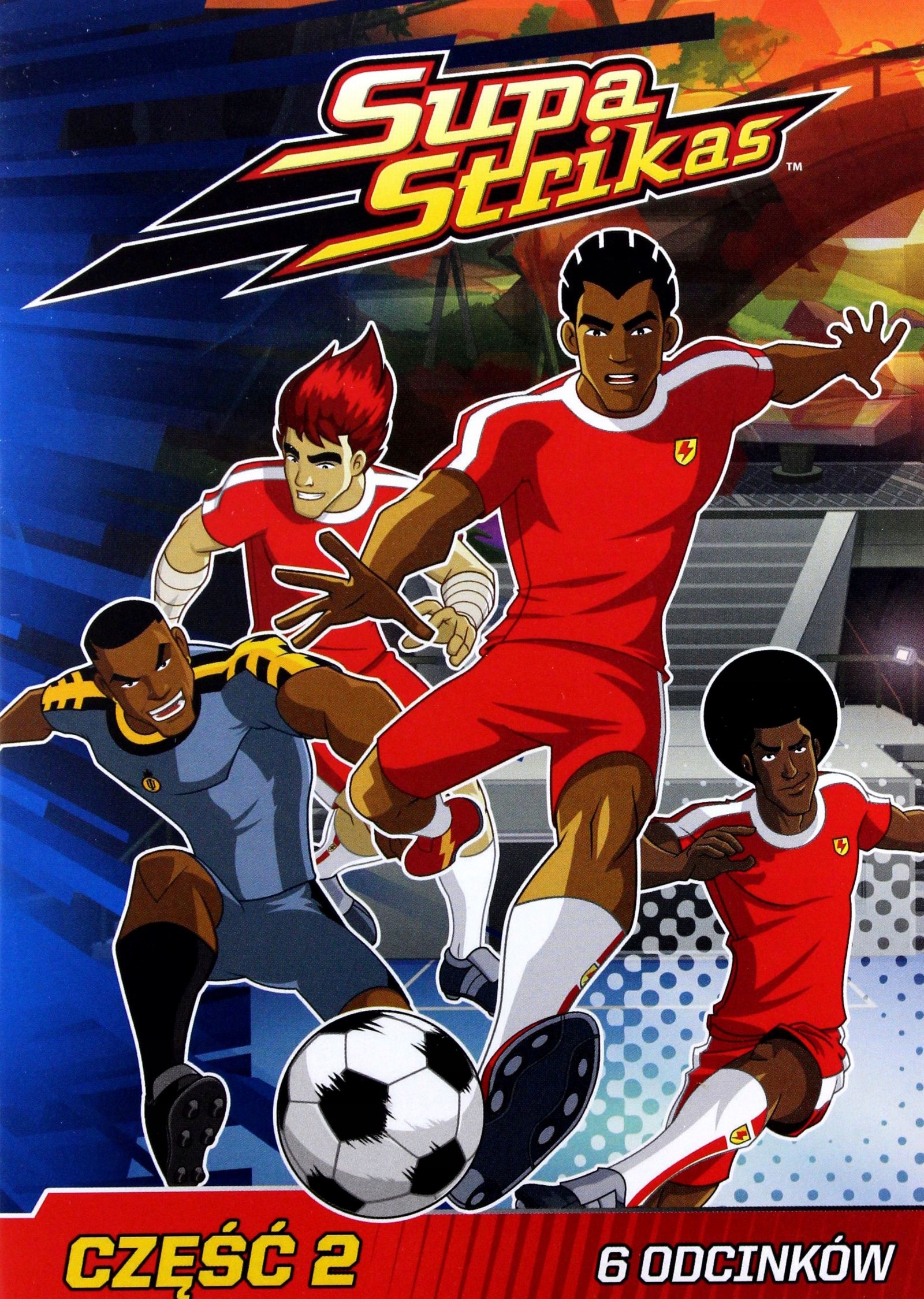 Supa Strikas Sezon 3 Część 2 (6 Odcinków) płyta DVD Piłka Nożna Bajka DVD