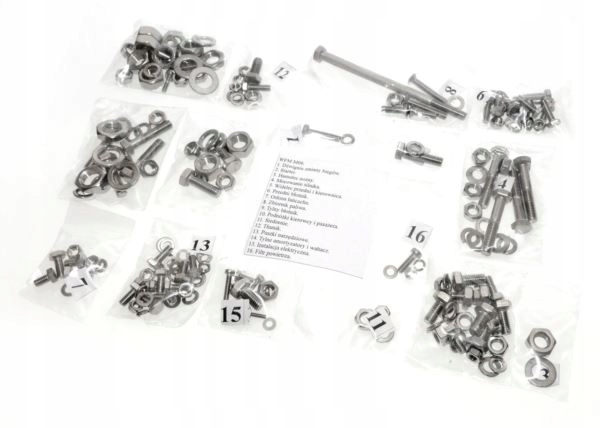 Sruby nierdzewne WFM 125 M06 ramy nadwozia