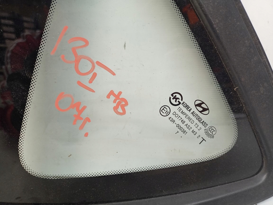 HYUNDAI I30 window bodywork rear part left right 2007