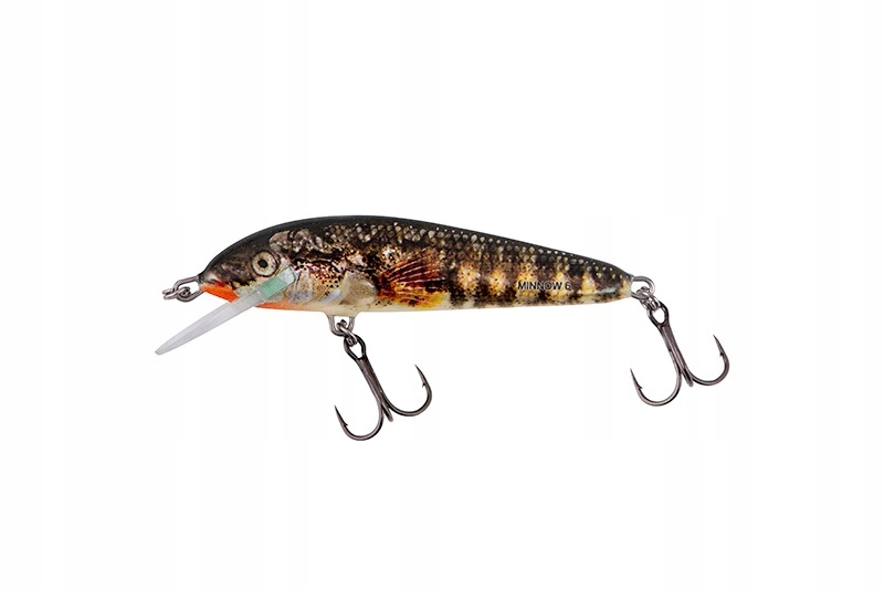 Wobler Salmo Minnow pływający 5cm Holo Stickleback