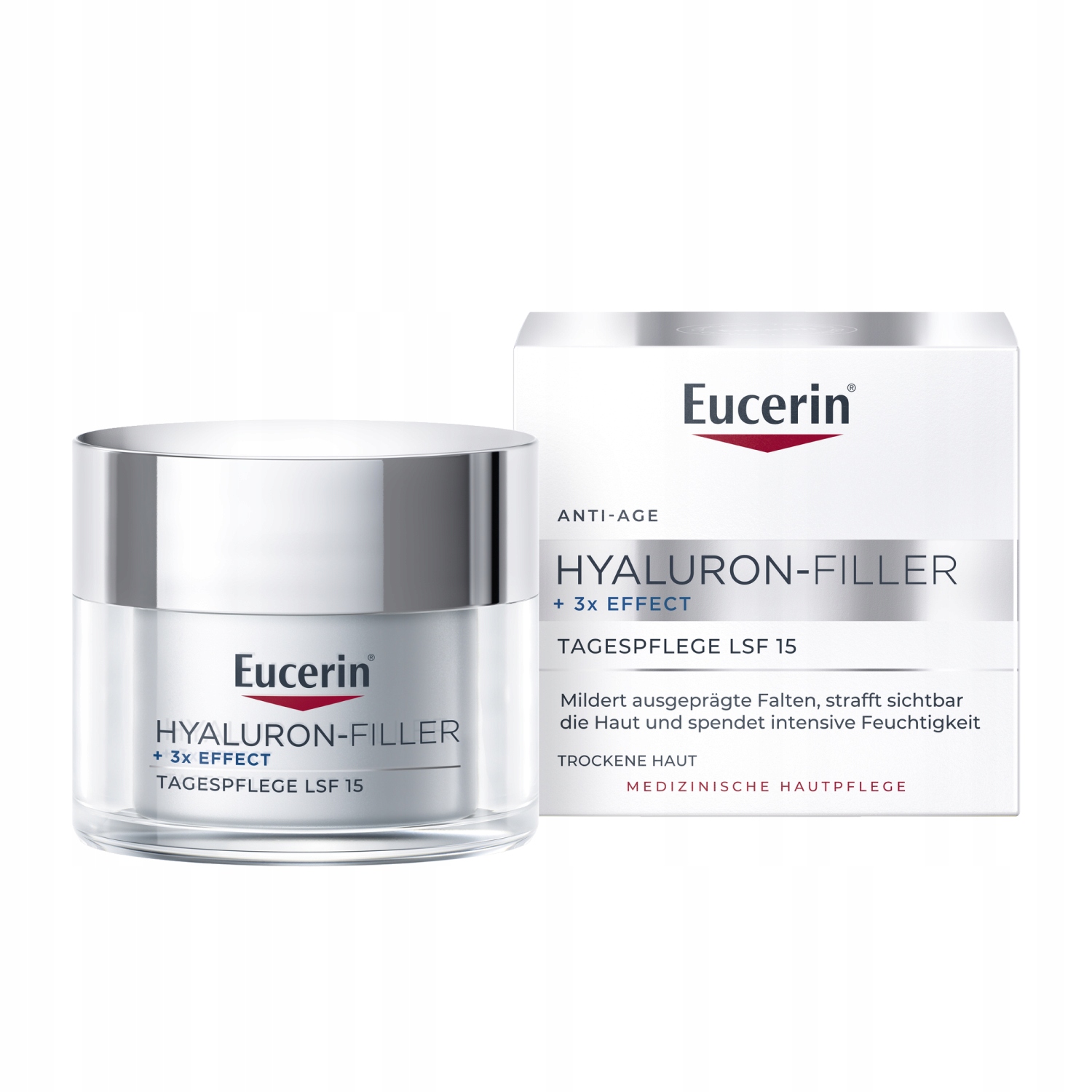 Eucerin Hyaluron-Filler Krem na dzień Spf 15 do suchej skóry , 50 ml