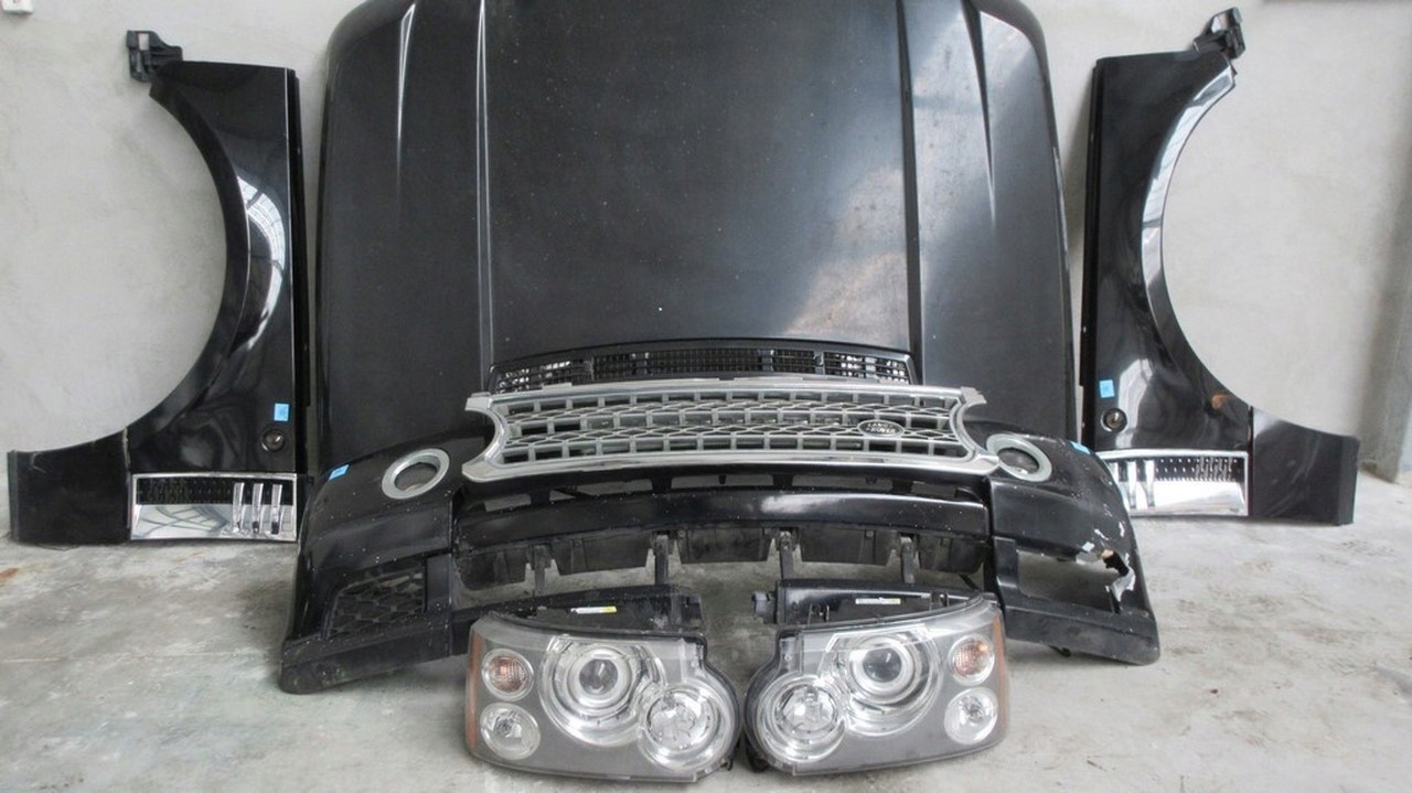 Range Rover Vogue L322 3.6 TD zderzak przód przedni za 299.04PLN z ...