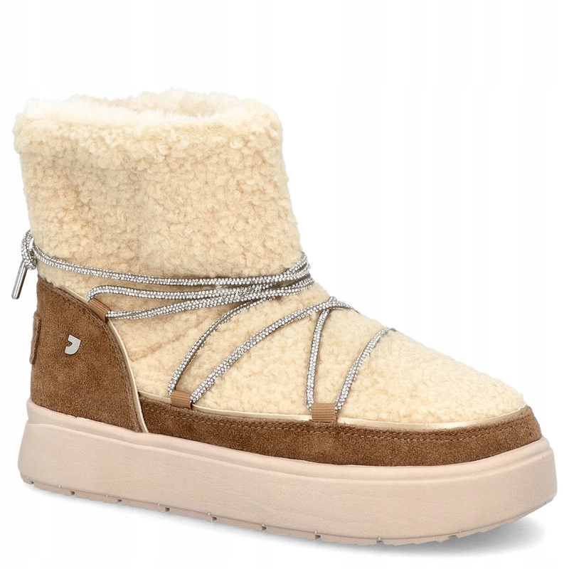 Španělské dámské sněhule Gioseppo 73266 Béžové 38