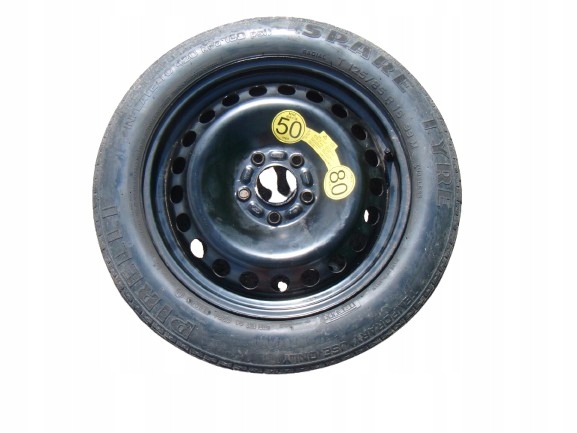 VOLVO S40 2 II LIFT 07- KOŁO DOJAZDOWE 125/85 R16 5X108