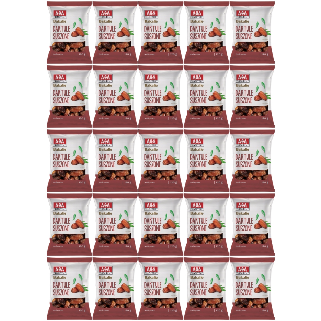 Levně Aga Holtex Sušené datle 120g Sušené ovoce x 20 kusů