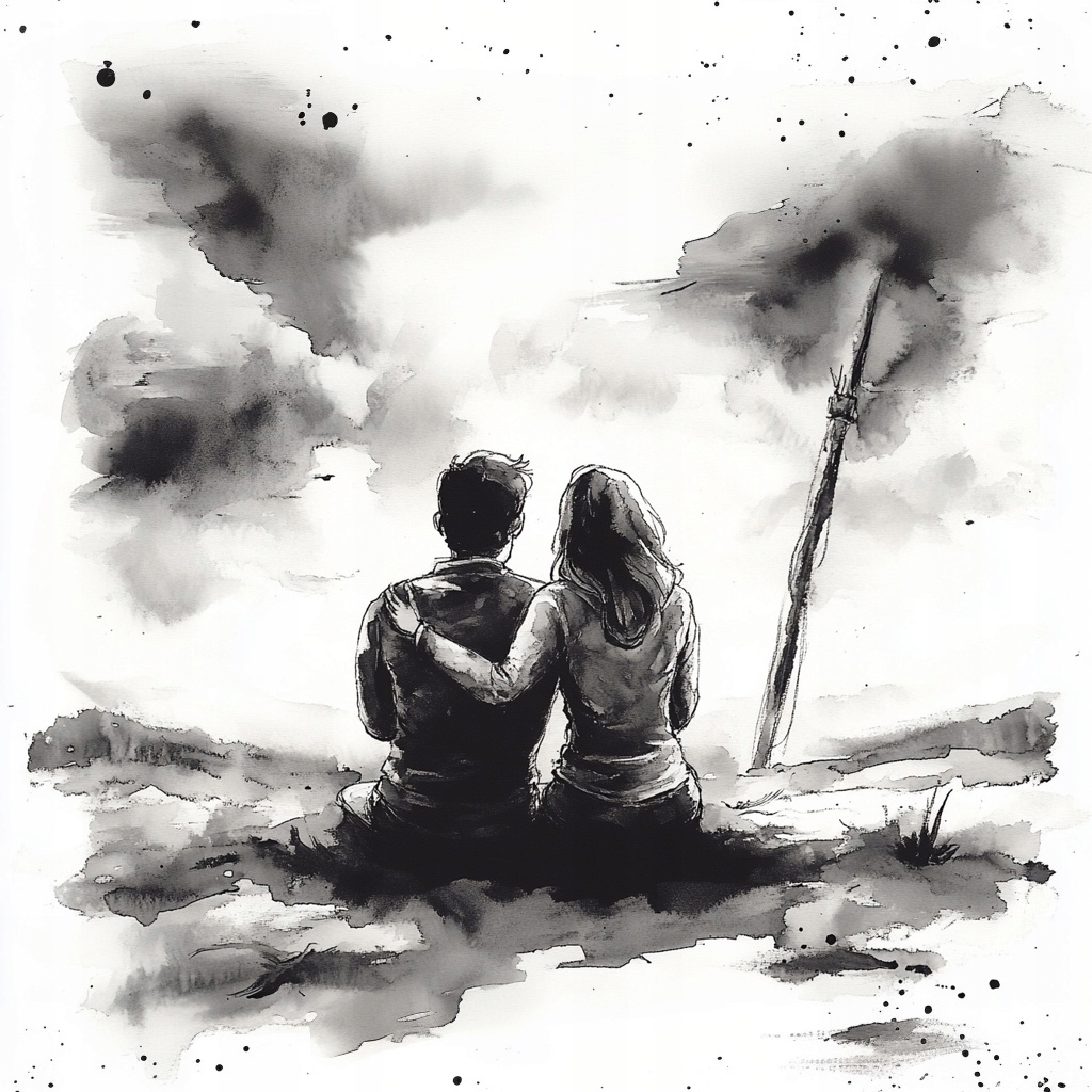 Obraz Na Plátně Canvas Lidé Muž Žena Pár Vztah Láska 80x80