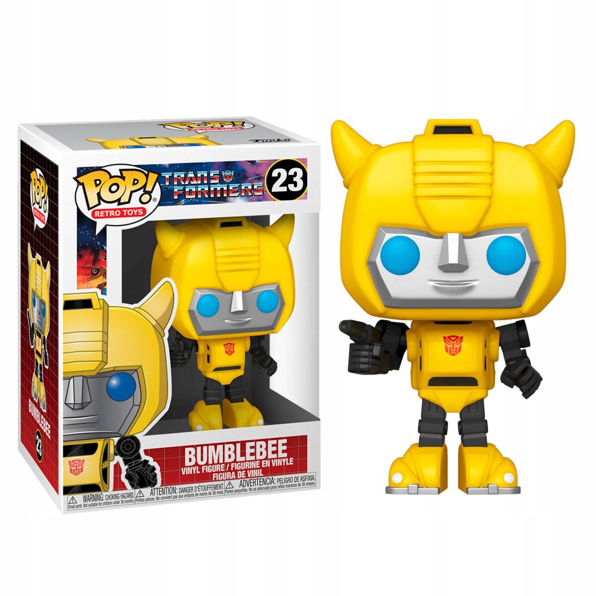 2x Funko Pop! Retro Toys Transformers Bumblebee 23 sběratelská figurka