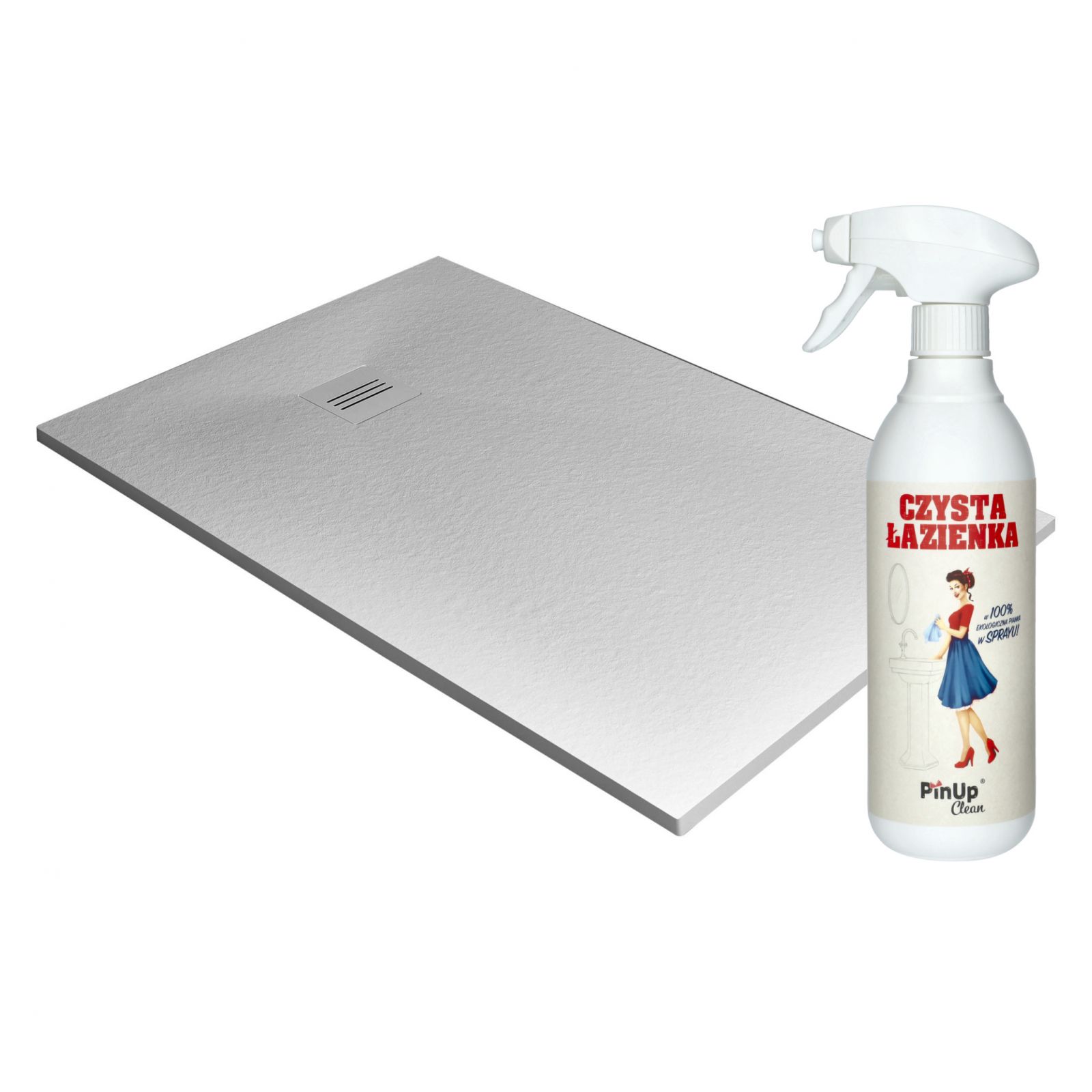 Brodzik prysznicowy syfon 130x80 Radaway z pianką