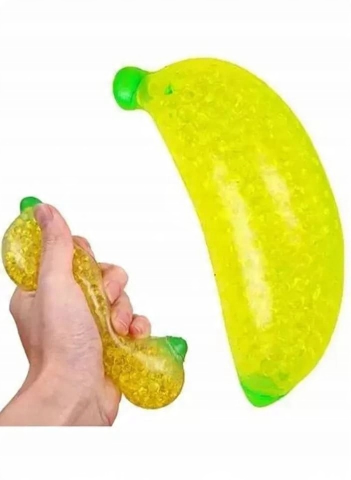 

Gniotek Squishy Banan Antystresowy Żelowy Edukacja