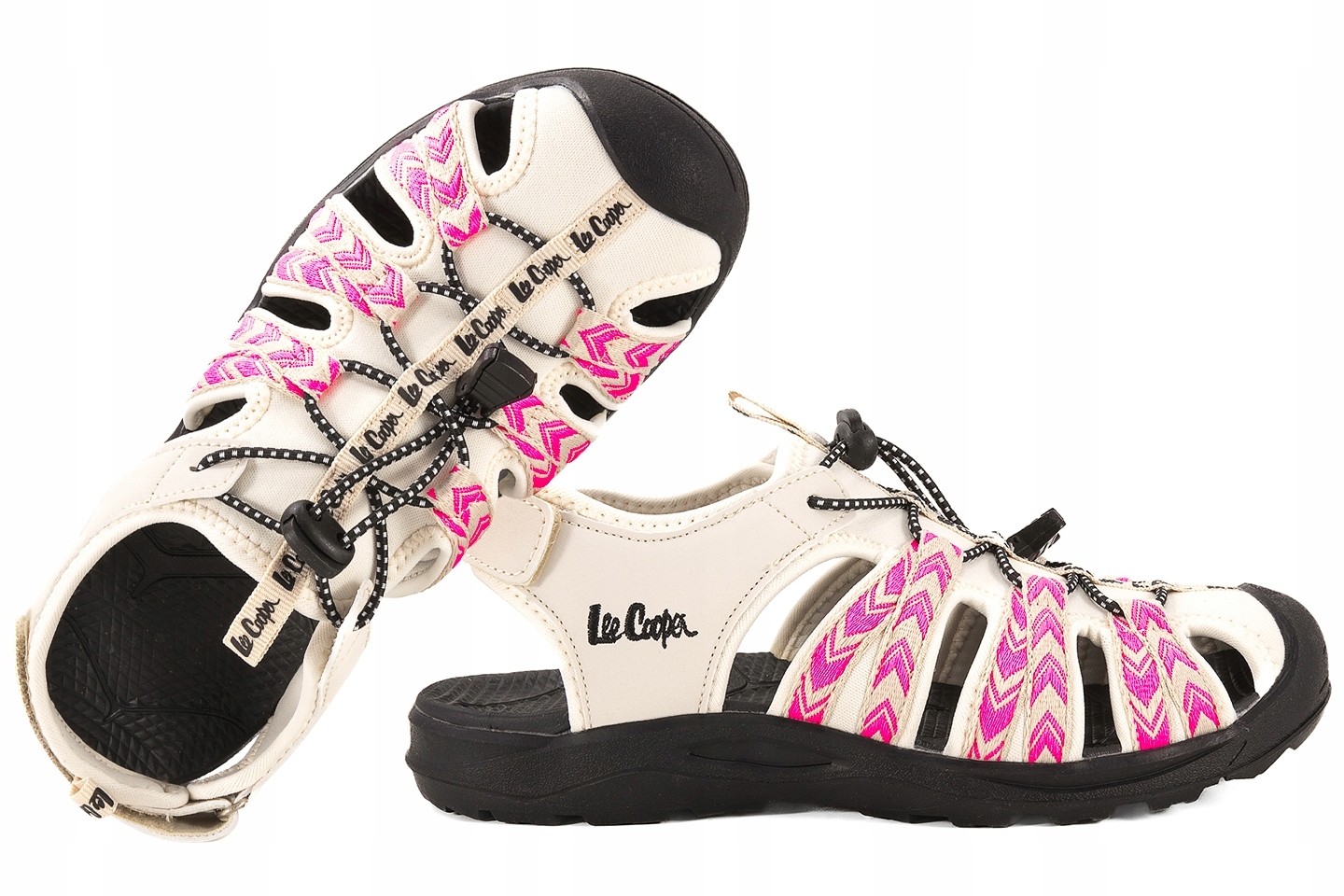 Lee Cooper LCW-25-03-3400L Dámské Plné Sandály Tr 41 Béžová