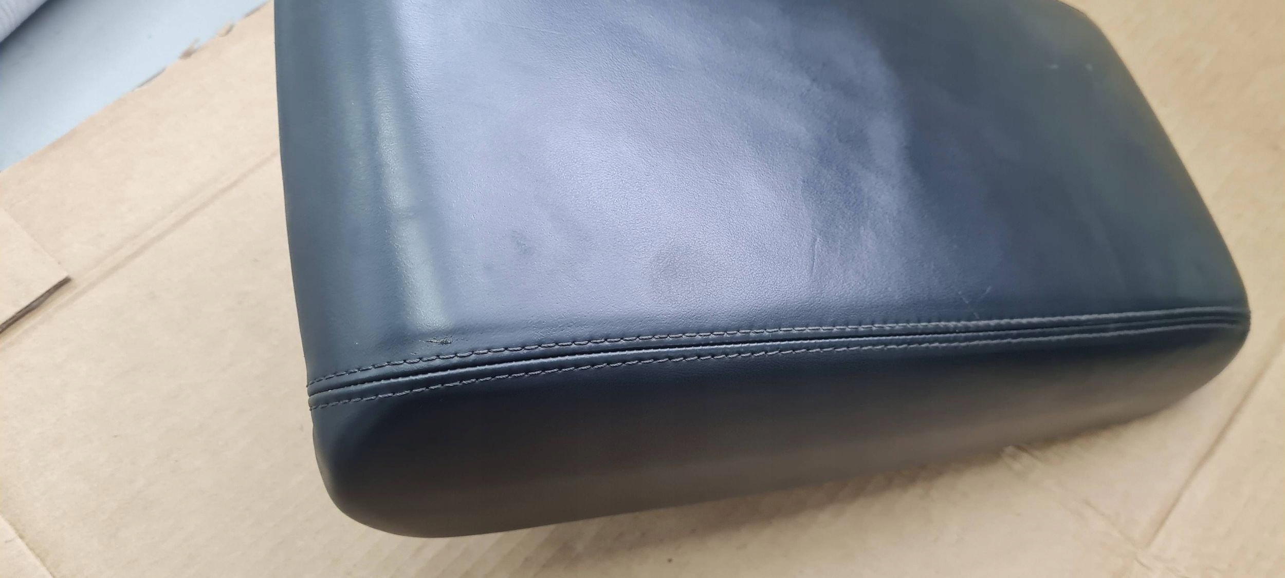 A7 4G armrest central leather SKORZANY SLINE black A6 C7 4G