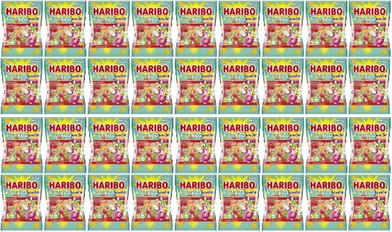 36x 160g Haribo SourFun Mix Kwaśne Karton