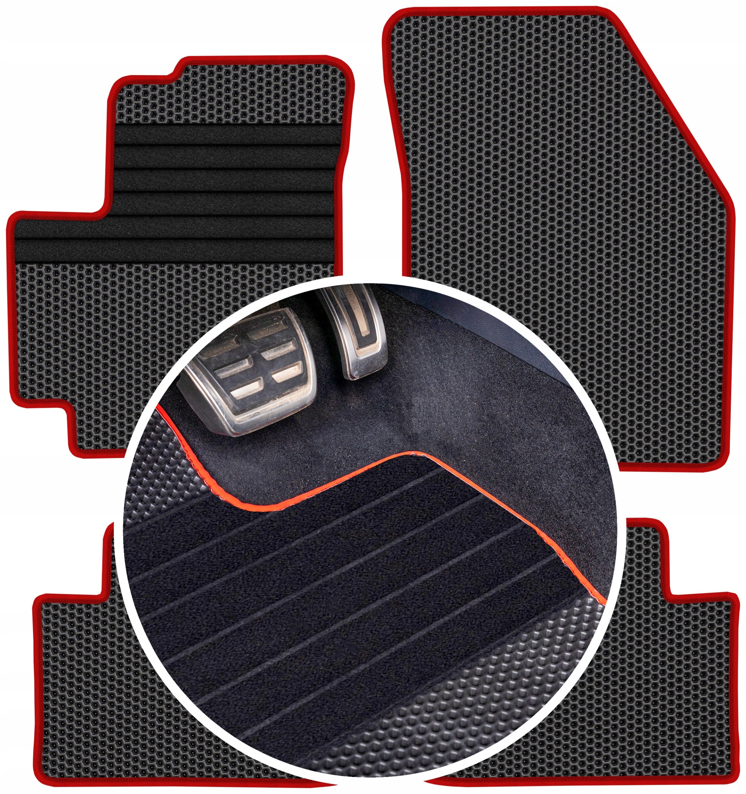 Suzuki Alto VII Hb 2009-2014 Gumové rohože Eva Eternity Plastry Medu