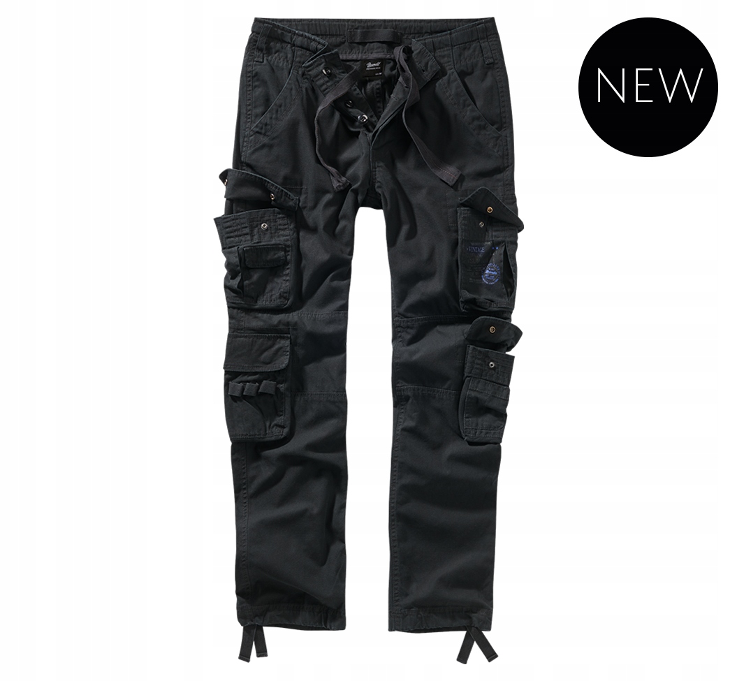 Spodnie BRANDIT Pure Slim Fit black M