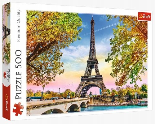 

Puzzle 500 el. Romantyczny Paryż Wieża Eiffla
