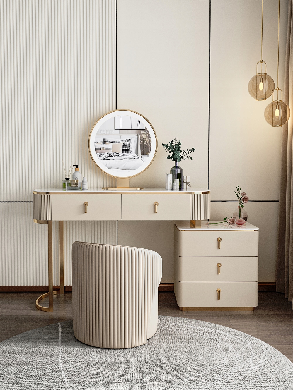 Toaletka Latte Modekor